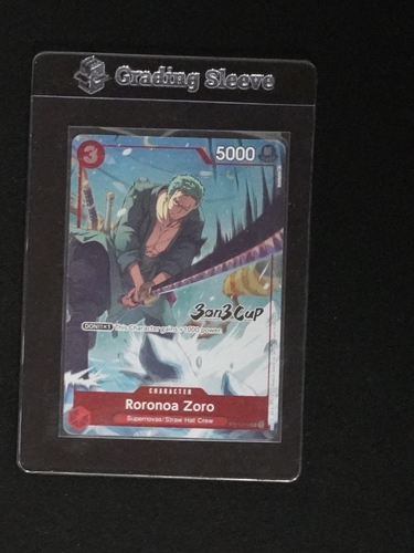 2023 One Piece 3-on-3 Cup #ST01-013 Roronoa Zoro — front