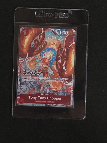 2023 One Piece Card Game ST01-006 Tony Tony.Chopper 3 on 3 Cup — front