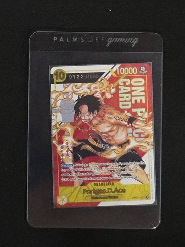 2024 One Piece Card Game #119 Portgas D. Ace — front