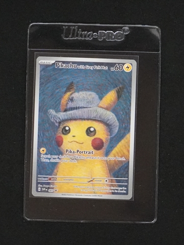 2023 Pokémon SVP #085 Pikachu with Grey Felt Hat — front