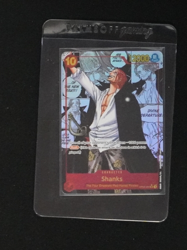 2024 One Piece Card OP09-004 Shanks — front