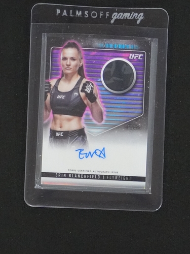 2024 Topps Midnight UFC #RCA-EBL Erin Blanchfield — front