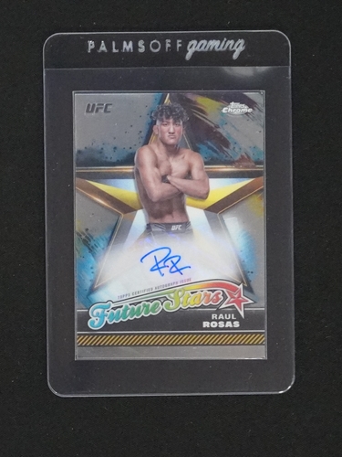 2024 Topps Chrome UFC #FSA-RRO Raul Rosas — front