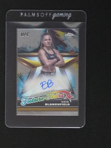 2024 Topps Chrome UFC Future Stars #FSA-EBL Erin Blanchfield — front