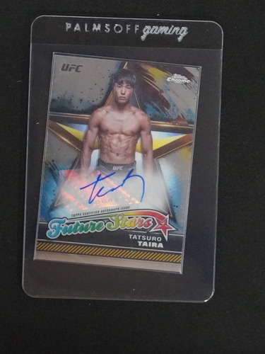 2024 Topps Chrome UFC #FSA-TTA Tatsuro Taira Future Stars Autographs — front