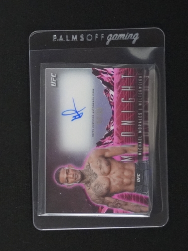 2024 Topps Midnight UFC Horizon Signatures Michael Morales — front