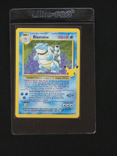 2021 Pokémon Celebrations Classic Collection #2 Blastoise — front