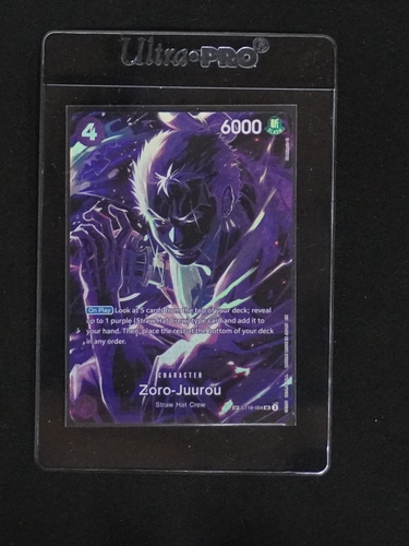 2025 One Piece ST18-004 Zoro-Juurou — front