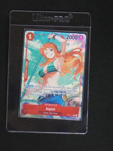 2022 One Piece OP01-016 Nami Romance Dawn Alternate Art — front
