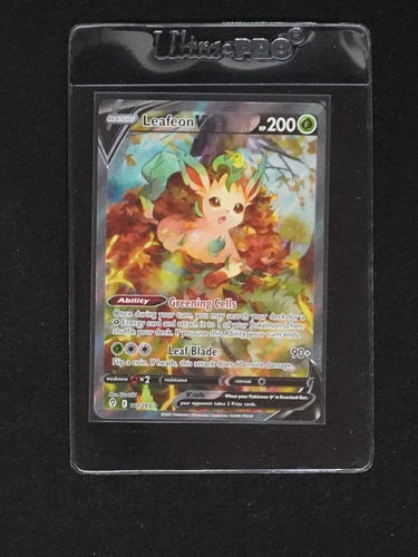 2021 Pokémon #071 Leafeon V — front