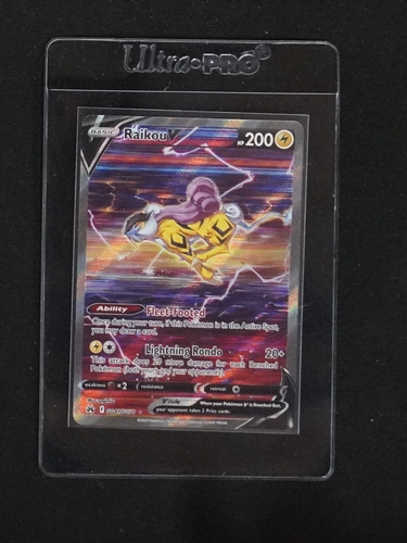 2023 Pokémon Crown Zenith #GG41 Raikou V — front