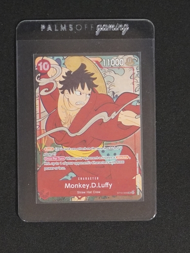 2024 One Piece TCG ST10-006 Monkey D. Luffy 1st Anniversary Promo — front