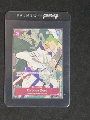 2025 One Piece Card Game OP01-025 Roronoa Zoro — front