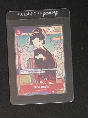 2024 One Piece English Version 1st Anniversary Set #017 Nico Robin — front