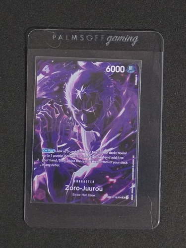 2025 One Piece Card Game ST18-004 Zoro-Juurou — front