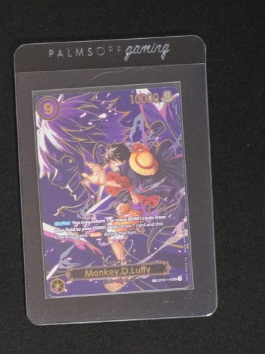 One Piece Card Game OP09-119 Monkey D. Luffy — front