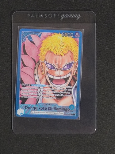 2022 One Piece OP01-060 Donquixote Doflamingo Alternate Art Leader — front