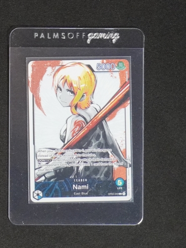 2023 One Piece Card Game OP03-040 Nami Leader Parallel — front
