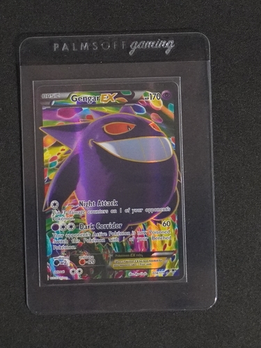 2014 Pokémon XY Phantom Forces #114 Gengar EX — front