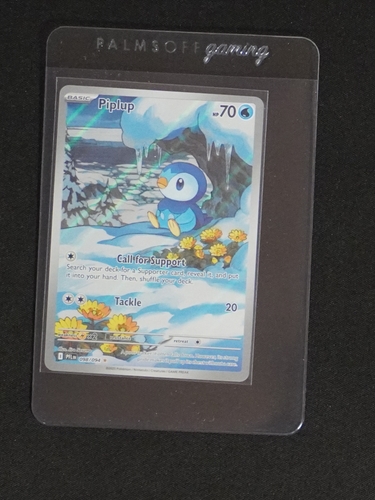 2023 Pokemon TCG Phantasmal Flames #098 Piplup — front