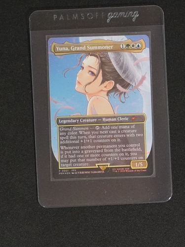 2023 Final Fantasy MTG Promo #0001 Yuna, Grand Summoner — front