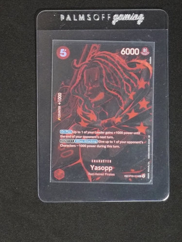 2025 One Piece OP09-013 Yasopp SP Special Alternate Art — front