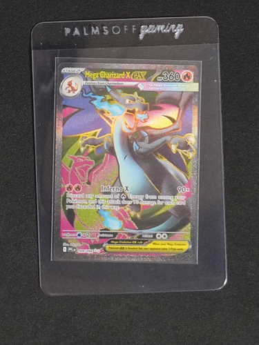 2025 Pokémon TCG #109 Mega Charizard X ex — front