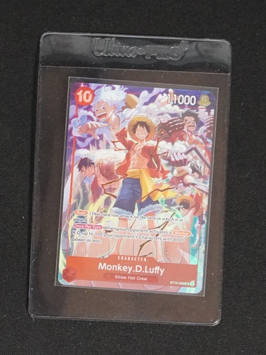 2025 One Piece Promo #ST10-006 Monkey D. Luffy — front