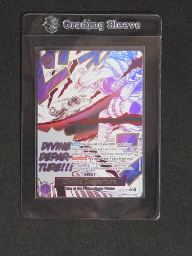 One Piece Card Game OP13-076 Gol D. Roger Divine Departure Alternate Art — front