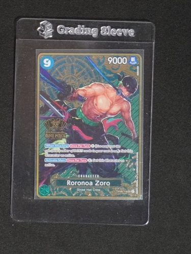 2024 One Piece TCG 2nd Anniversary Set OP06-118 Roronoa Zoro — front