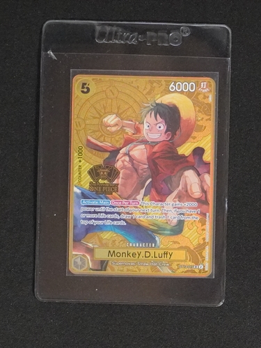 2025 One Piece Card Game 2nd Anniversary Set #ST13-015 Monkey D. Luffy — front