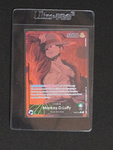 2025 One Piece EB02-010 Monkey D. Luffy — front