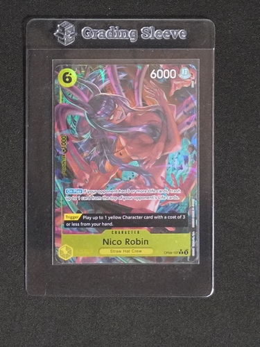 2024 One Piece Card Game OP09-107 Nico Robin Alt Art — front