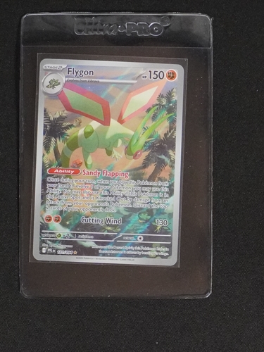 2023 Pokémon TCG ME02 #101 Flygon Phantasmal Flames Illustration Rare Full Art — front