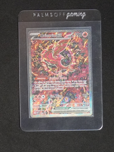 2025 Pokémon Oricorio EX #024 Phantasmal Flames Black Star Promo — front