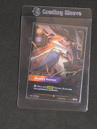 2025 Riftbound League of Legends TCG #309 Miss Fortune Bounty Hunter — front