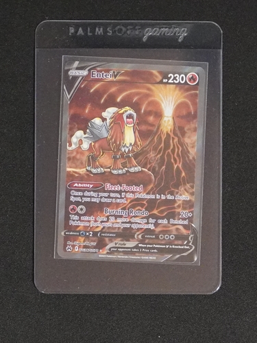 2023 Pokemon Sword & Shield Crown Zenith #GG36 Entei V — front