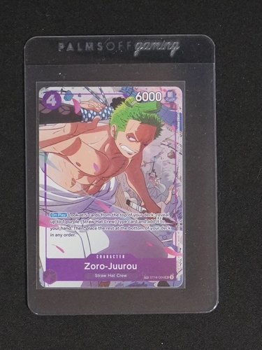 2024 One Piece Card Game ST18-004 Zoro-Juurou — front
