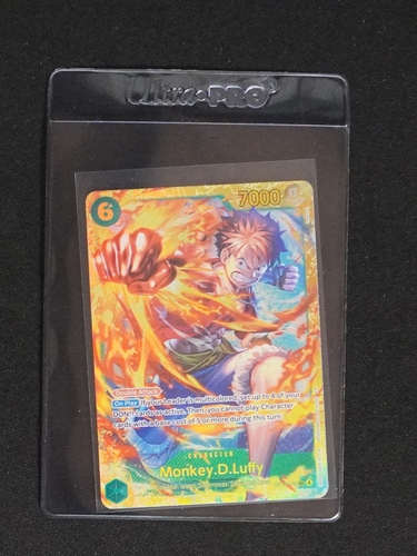 One Piece Card Game OP13-118 Monkey D. Luffy SEC Carrying On His Will — front
