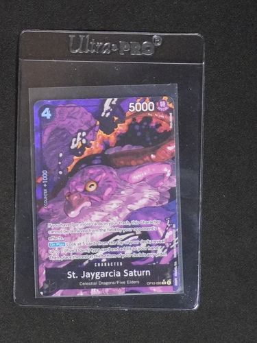 One Piece TCG OP13-083 St. Jaygarcia Saturn — front