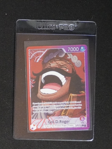 One Piece Card Game OP13-003 Gol.D.Roger Alternate Art Leader — front