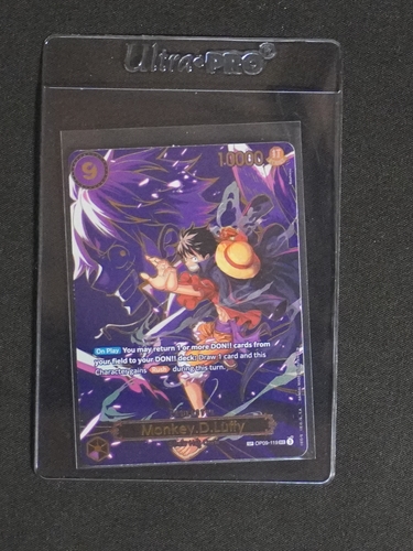 One Piece Card Game OP09-119 Monkey D. Luffy — front