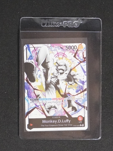 2025 One Piece Starter Deck EX Gear 5 #ST21-001 Monkey D. Luffy — front