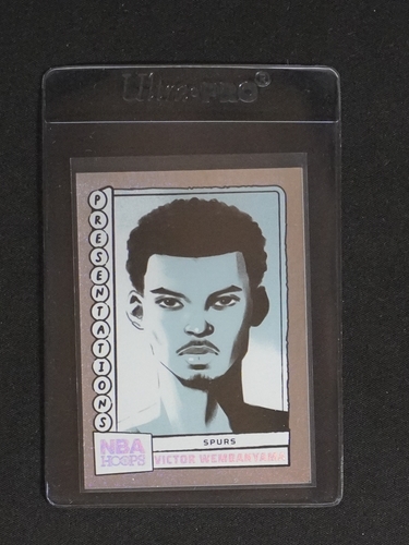 2024-25 Panini NBA Hoops Presentations #10 Victor Wembanyama — front