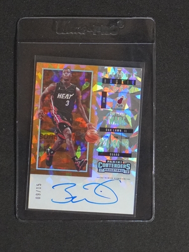 2017-18 Panini Contenders #9 Dwyane Wade — front
