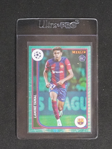 2023 Topps Merlin UEFA Club Competitions #27 Lamine Yamal — front
