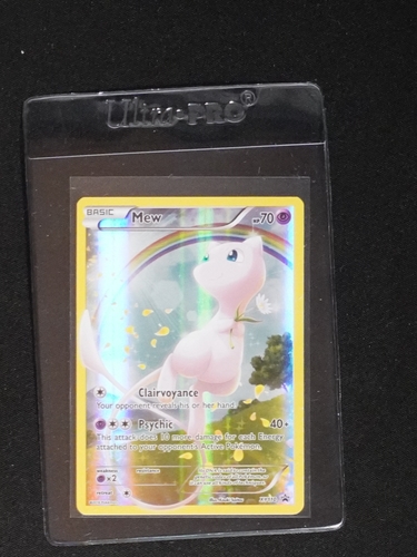 2016 Pokémon XY #XY110 Mew Black Star Promo Full Art — front
