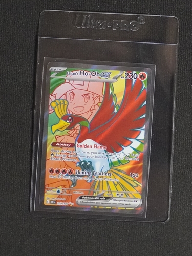 2025 Pokémon SV10: Destined Rivals #209 Ethan's Ho-Oh ex — front