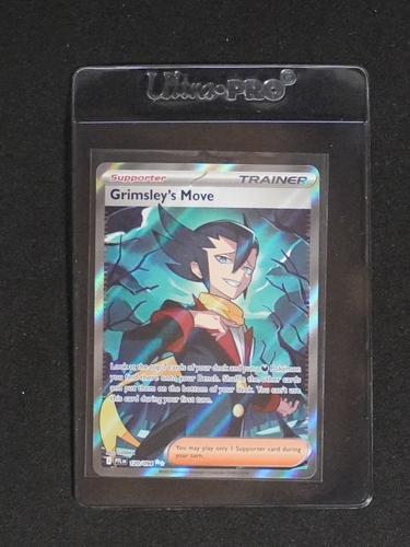 2023 Pokémon S&V Phantasmal Flames #120 Grimsley's Move — front