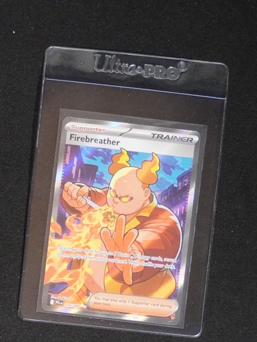 2023 Pokémon Phantasmal Flames #119 Firebreather — front